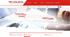 Desktop Screenshot of campal.com.br